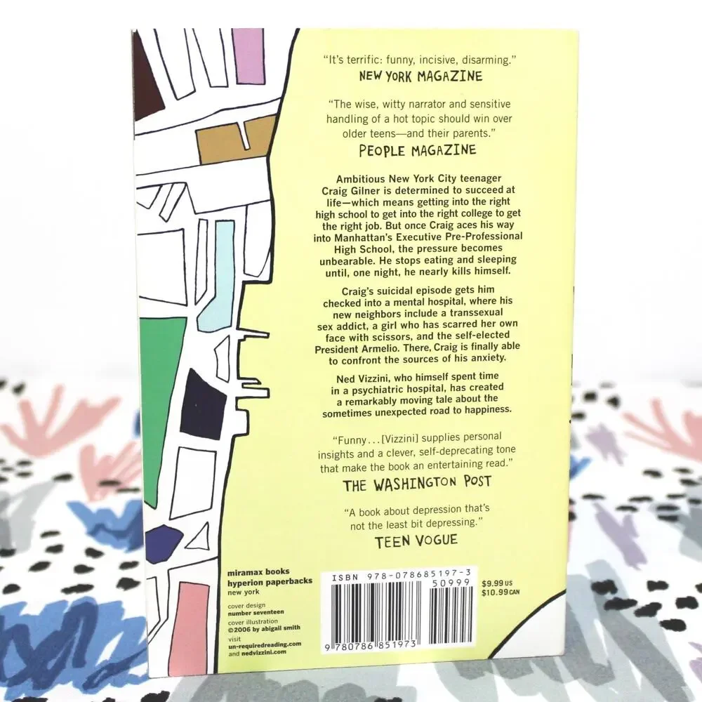 Book: It's Kind of a Funny Story by Ned Vizzini